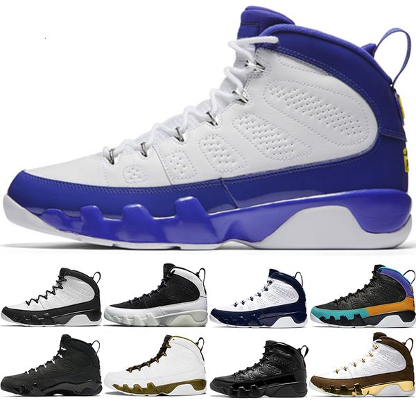 

new 9 9s men basketball shoes dream it do it tour yellow unc bred space jam good quality trainer sports sneakers size 41-47
