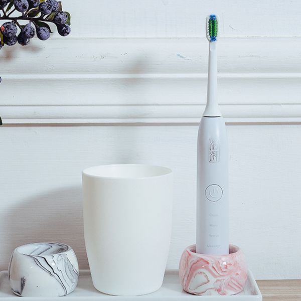

electric toothbrush stand holder ceramic bathroom accessories cute shower tooth brush stand shelf bath accessories