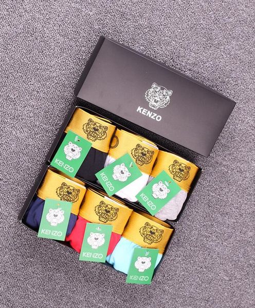 

2020 new mens boxer briefs briefs animal print fashion designer men's boxer underwears brand underpants for men underwear, Black;white