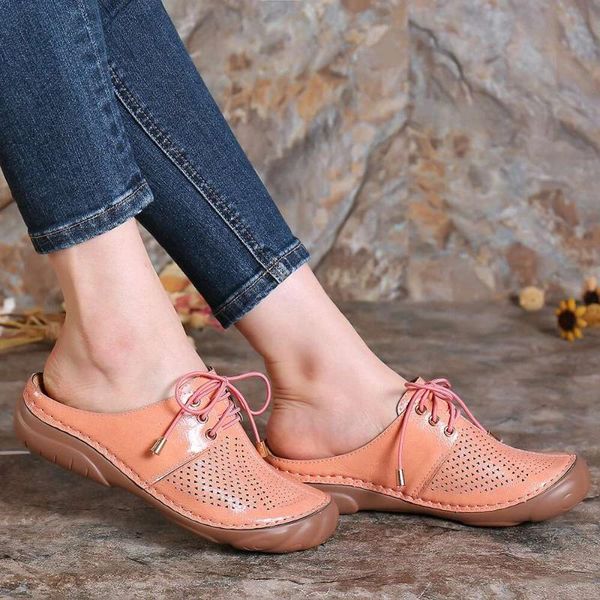 

women pu leather shoes comfortable flat platform sole ladies casual soft big foot sandal, Black