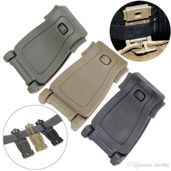 

molle strap backpack bag webbing connecting buckle clip military backpack accessory buckle bushcraft kit edc gear outdoor tools