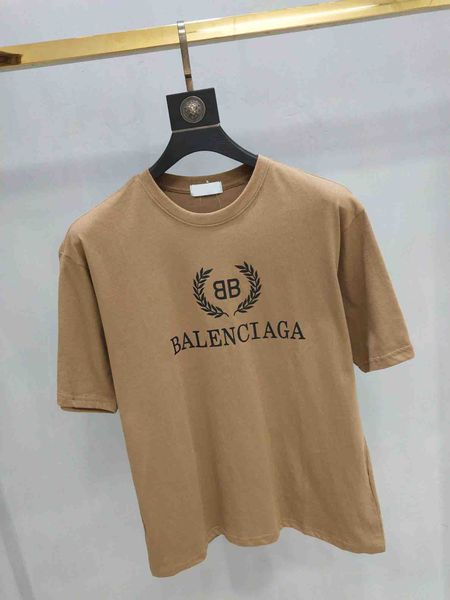 

2019 europe france paris summer latest knit letters luxury short-sleeved organic cotton fabric t-shirt tag sale, White;black