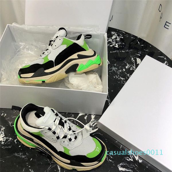 

price 2019 luxury designer mens shoes womens sneakers speed trainers loafers casual shoes with box size 35-45 c11, Black