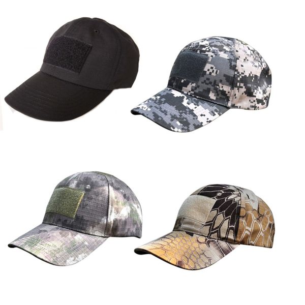 

outdoor men women digital camo tactical camouflage flag patch hiking cap sun hat camping cap high quality, Black;white