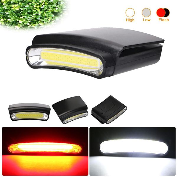 

новый легкий светодиодный портативный фары клип cap лампы цоколь лампы мини фонари открытый свет