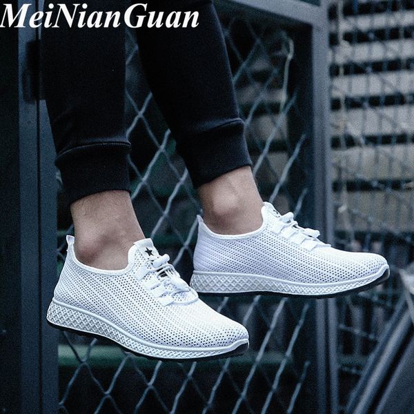 

low men's sport shoes air mesh mens sneakers shoes light flats sports for male walking wild men running i6