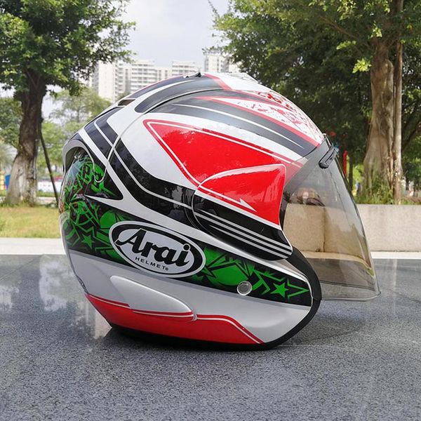 

motorcycle helmet half open face men women casco vintage scooter jet helmet retro helmets pare cascos para