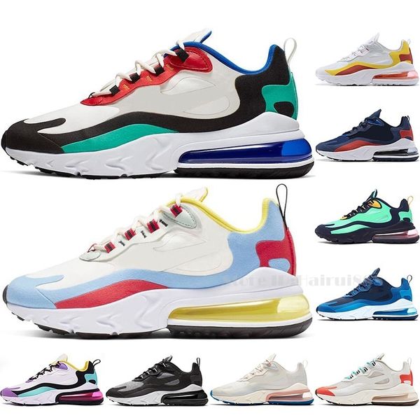 

2019 relea e 270 react bauhau hyper pink bright violet armor black and off noir men athletic neaker de igner trainer running hoe
