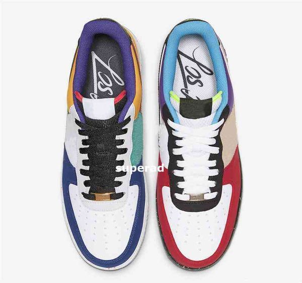 

2020 new 1s 07 low forced mandarin duck what the la women mens running shoes ct1117-100 designer sneakers one platform sports trainers