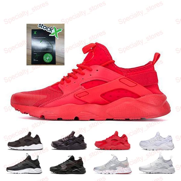 

hurache 4.0 red running shoes black huarache 1.0 for men women lightweight breathable outdoor sneakers us 5.5-11