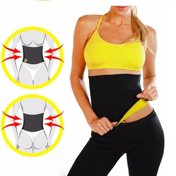 

support belt sweat sport yoga belt slimming waist trainer protection body shaper 1pcs fitness sports protection band, Black;brown