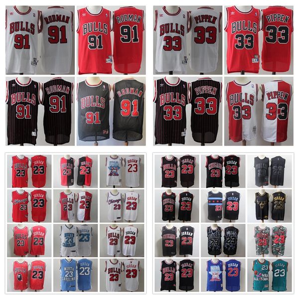 

City men chicago 13 bull 23 michael 13 jordan 91 denni rodman 33 cottie pippen 45 michael 13 jordan titch ba ketball nba 13 jer ey, Black;red