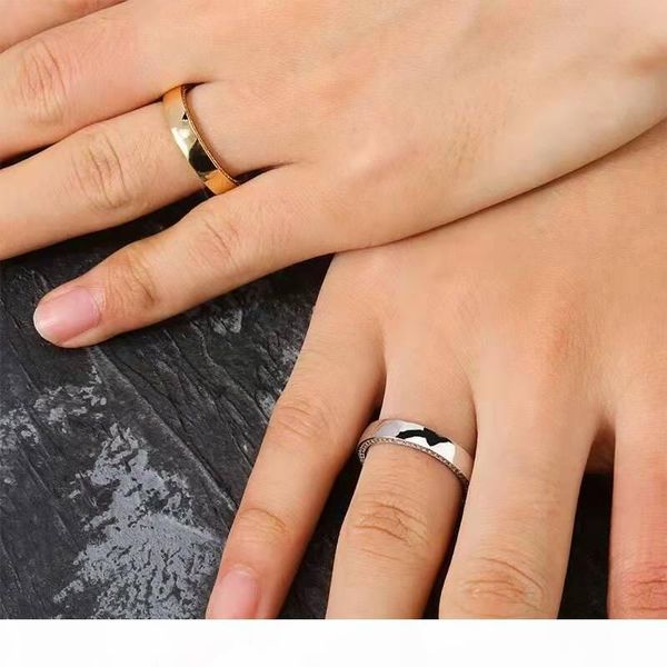 

s925 silver diamond lover rings luxury designer sterling silver s925 mark gold silver ring wedding engagement jewelry gift ing