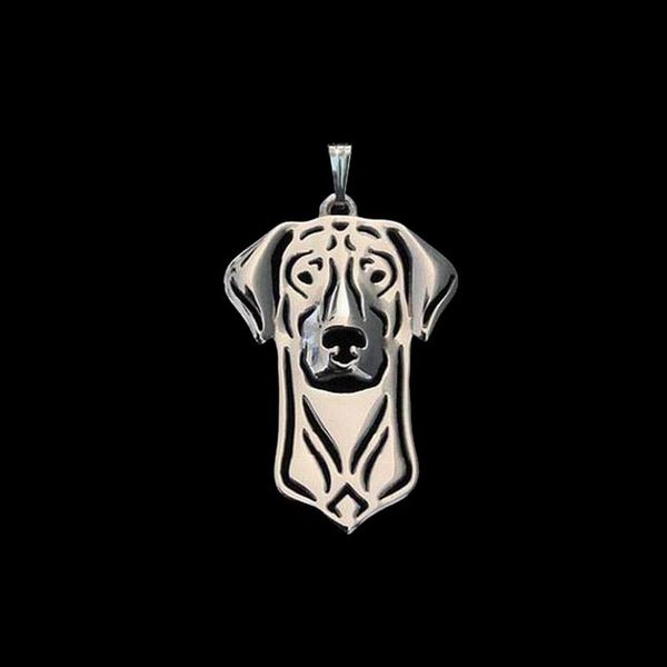 

2018 new arrival metal doberman dog pendants jewelry alloy family dog pendants, Black