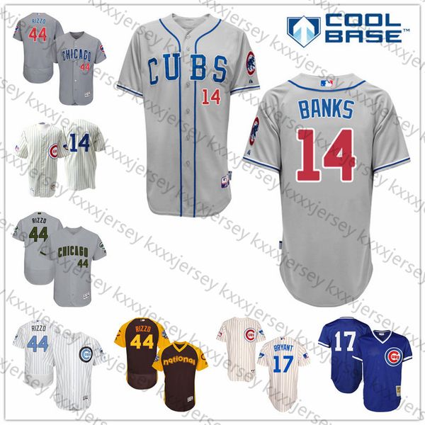 

Custom Chicago 2019 Cubs Jersey Javier Baez Anthony Rizzo Kris Bryant Ernie Banks Willson Contreras Craig Kimbrel Nicholas Castellanos