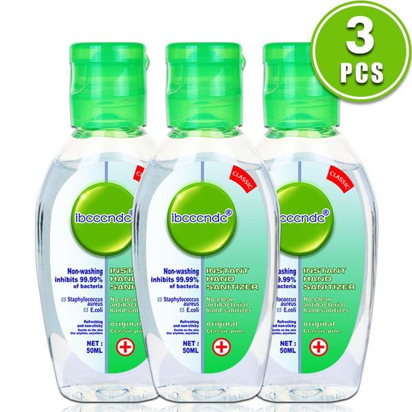 

75 %alcohol hand sanitizer gel disposable disinfecting hand wash gel waterless portable hand soaps sanitizer in stock 50ml, Silver