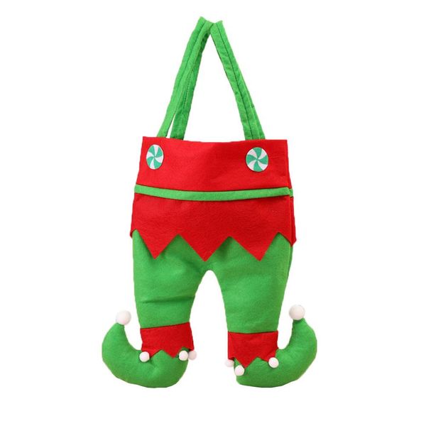 

christmas pants shape candy bag candies biscuits gift packaging bag pouch gift bags xmas christmas supply