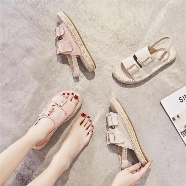 

fashion womens shoes 2020 female sandal sandals elastic band buckle strap strappy heels open toe all-match luxury ladies, Black