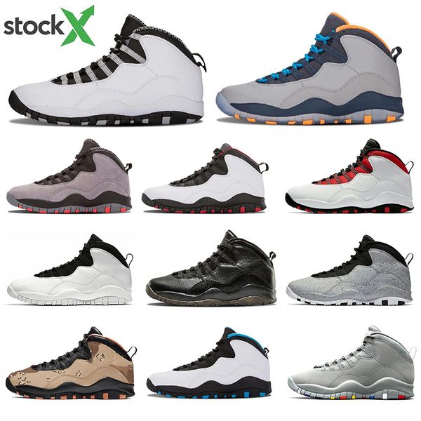 

with sock new 2020 mens basketball shoes 10s sesattle cement 10 white chicage bobcats desert-camo designer trainers sports sneakers