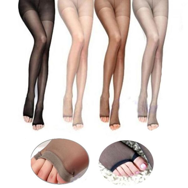 

2019 summer sexy колготки женщины nylons колготки колготы collant medias де mujer open toe sheer ultra-thin бесшовные mujer чулок, Black;white