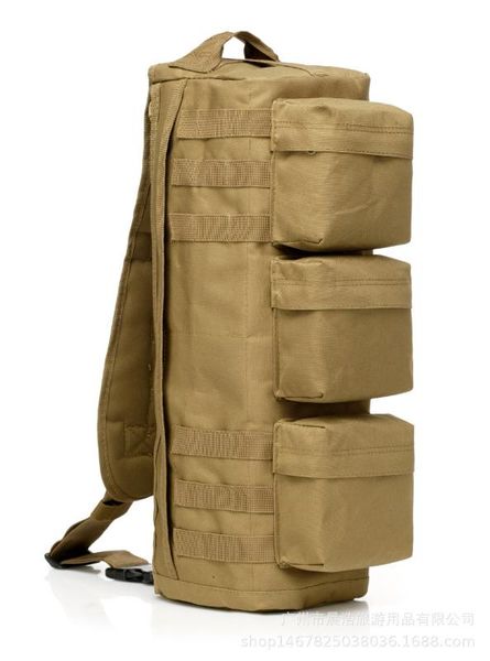 

outdoor tactical camouflage backpack waterproof camping fishing bag cross-body sportstraining backpack