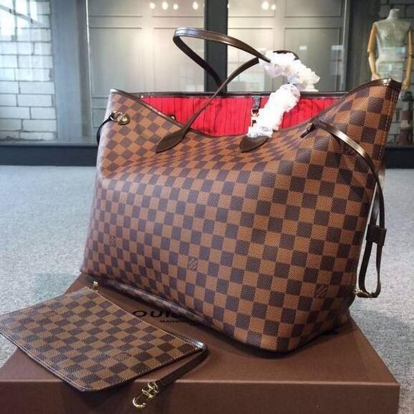 

Loui 13 vuitton 13 bag 13 neverfull compo ite bag 13 women leather 13 handbag wallet houlder 13 bag tote pur e wallet m40155, Black;brown