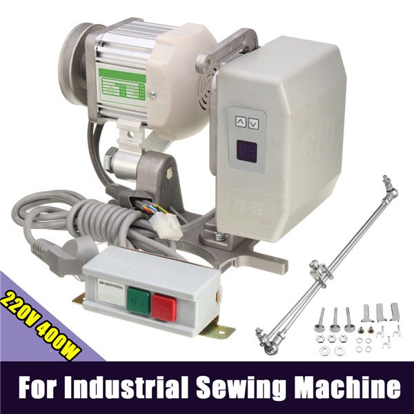 

400w mute adjustable brushless motor for industrial sewing machine 220v 6n.m 4500rpm electric sewing machine motor energy saving