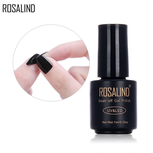 

rosalind 7ml convenient peel off gel nail art uv led gel nail polish no need remover multi-use primer varnish tear to remove