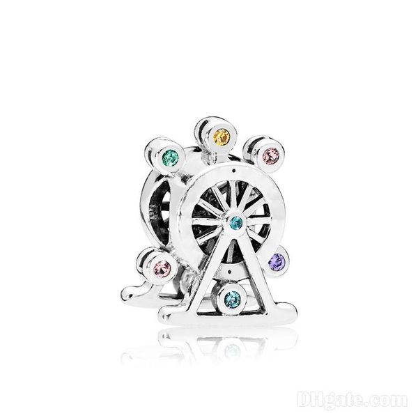 

подвески аутентичные 925 колес подвески серебро цвет феррис первоначально коробка для pandora бисера подвески для изготовления ювелирных изд, Bronze;silver