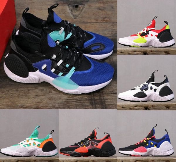 

2020 huarache 7 edge txt og running shoes oreo triple black fashion white blue womens men trainers casual sports sneakers size us5.5-11
