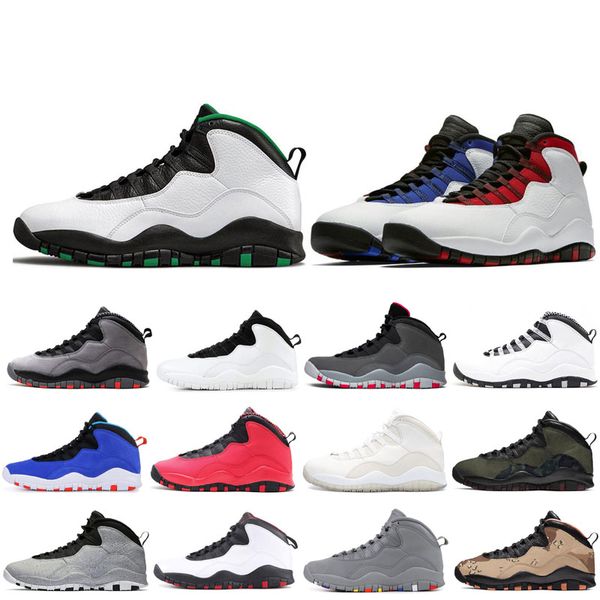 

10 10s im back seattle cement chicago cool grey desert camo basketball shoes new mens trainer athletic sports designer sneaker