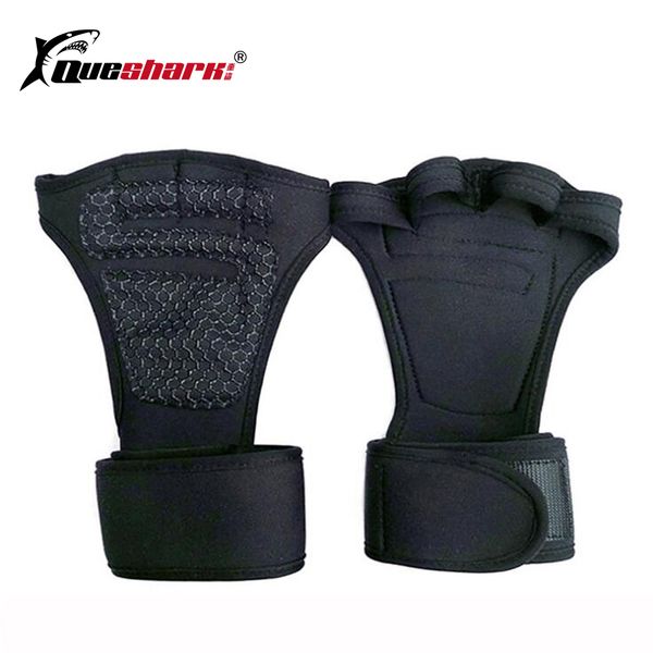 

sport weightlifting gloves silicone anti-slip workout gymnastics grips hand palm protection half finger fitness crossfit gloves