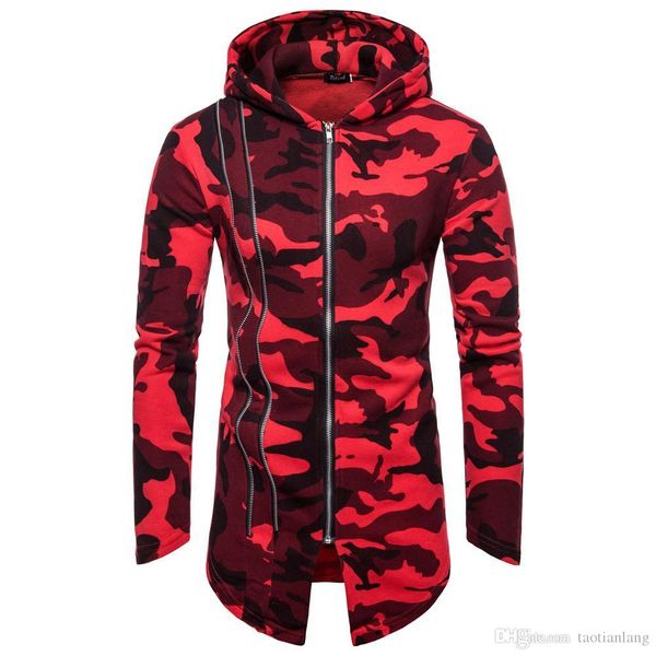 Sudadera para Hombre,Hombres Camuflaje Manga Larga impresi/ón Capucha Sudadera Tops Chaqueta Abrigo Outwear