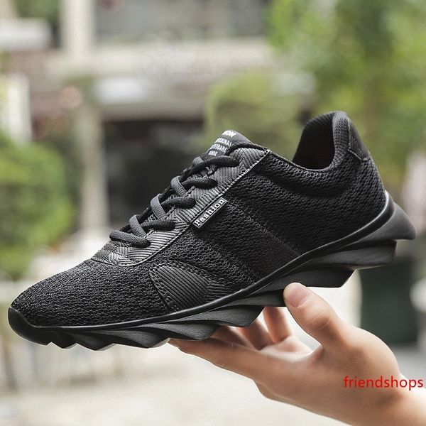 

beige fashion man s casual shoes hard-wearing massage lace-up shoes size 38-46