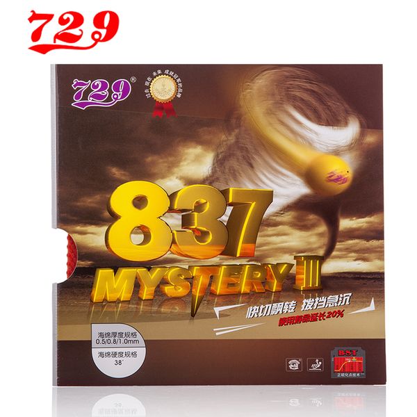 

playa pingpong] ritc 729 837 mystery 3 iii long pips-out table tennis (pingpong) rubber with sponge