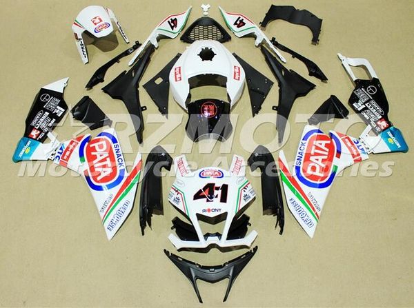 

motorcycle new abs injection mold full fairings kit fit for aprilia rs4 50 125 2012 2013 2014 2015 bodywork set custom white light