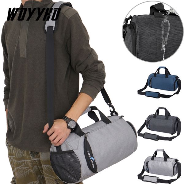 

multifunction gym bags men waterproof hand bag fitness training shoulder bag yoga sports bags travel with shoes