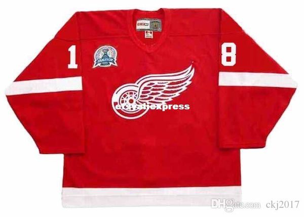 detroit red wings vintage jersey