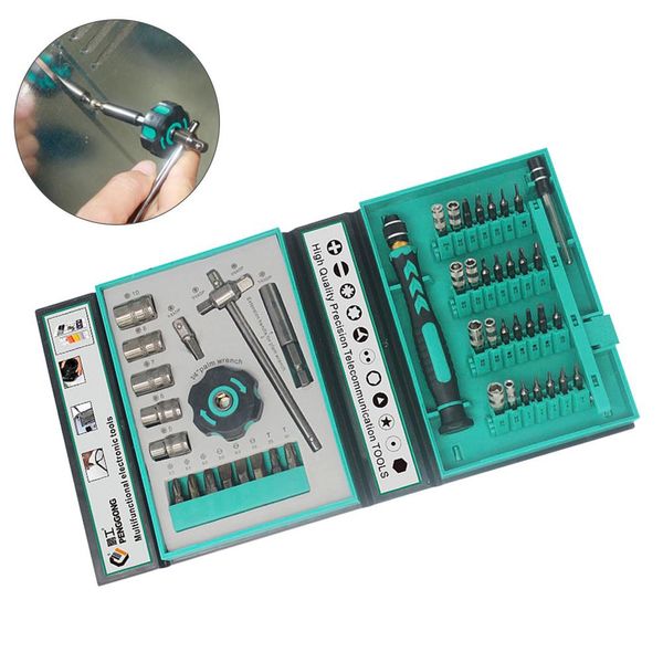 

47pcs precision screwdriver kits magnetic screwdriver set pc phone laprepair tools hand tool sets