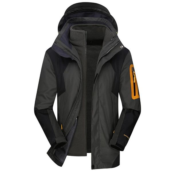 

winter zipper autumn patchwork outdoor jacket neck sport jacket warm liner with ski casual sleeve hooded long