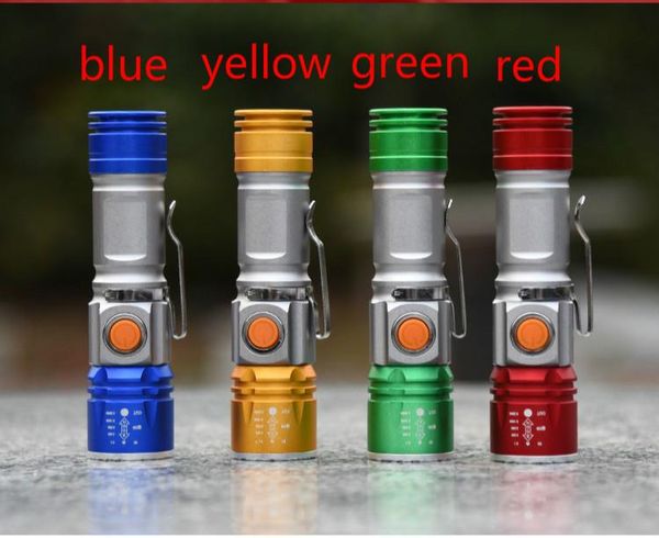 

mulfuntion flashlight telescopic zoom remote shooting aluminum alloy usb built-in smallhand - holding mini charge rechargeable bright glare
