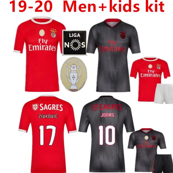 

19 20 benfica jona joao felix occer jer ey new pizzi eferovic alvio home away men kid football hirt jardel cami a de futebol unif