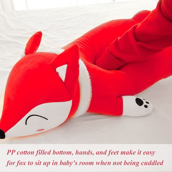 

1pc soft kawaii fox dolls stuffed animal plush toys for girls children boys toys soft cartoon plush pillow cute birthday gift