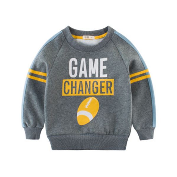 

2019 spring autumn baby boy knitted boys cotton long sleeve clothes winter boys girls fashion sport hoodies cartoon warm, Blue
