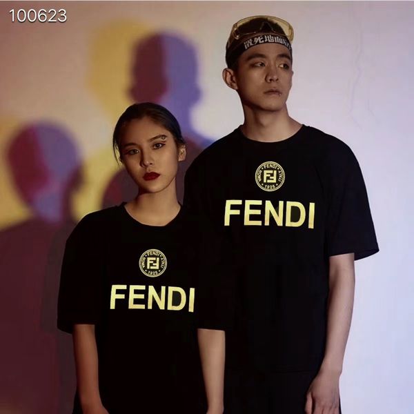 

summer luxury mens women t shirt designer fashion letter print short sleeve cool f letter pattern casual men women tees s-2xl, White;black