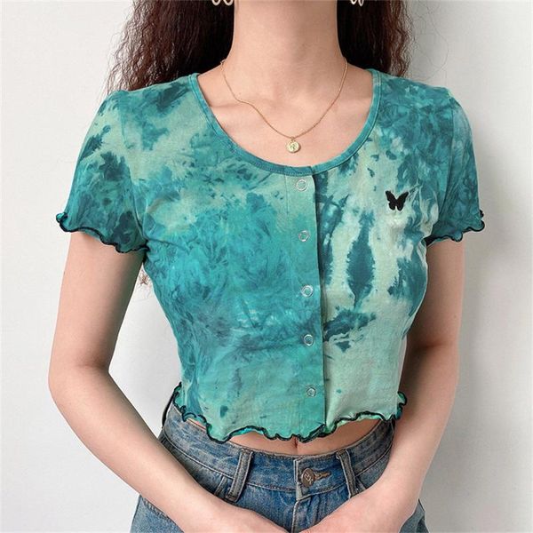 

women's blouses & shirts elegant print ruffle blouse office lady 2021 summer short sleeve slim women v-neck, White
