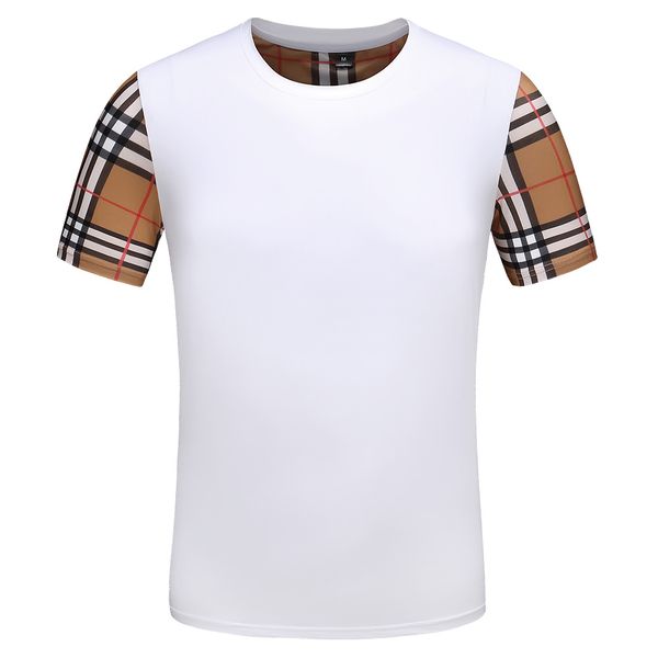 

мужские рубашки s t v-образный вырез лето с коротким рукавом рубашка, White