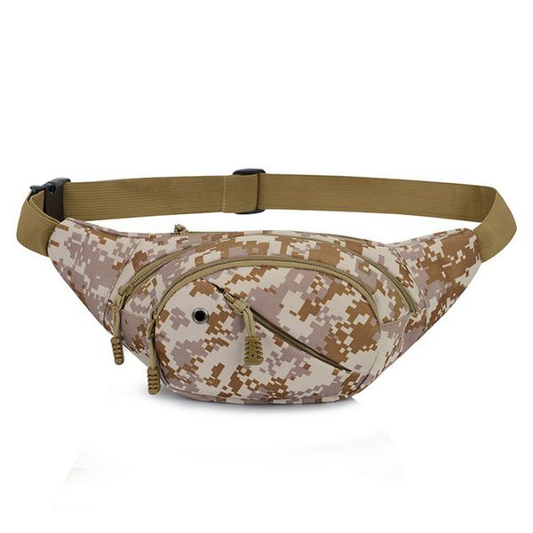 

waist reusable casual camouflage slung over single-shoulder waterproof for travel outdoor activities portable
