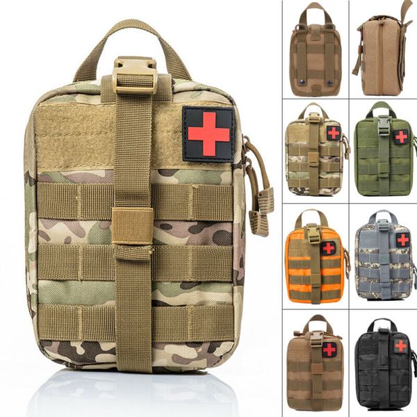 

outdoor sports first aid kit pouch survival medical bag canvas casual travel bags