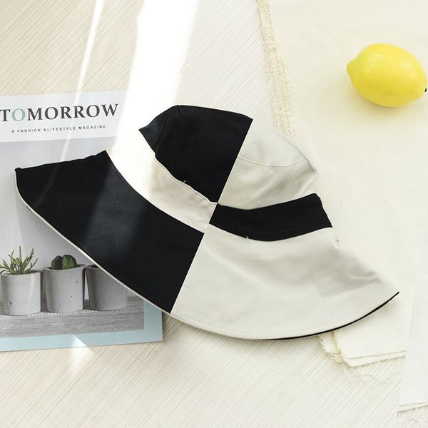 

женщины сплайсированные носить козырек путешествия складной рыбалка шляпа ведро шляпа обратимые женщины шляпы и шапка женщины пляж шапка сом, Blue;gray